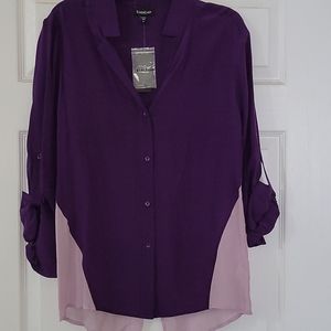 Bebe button down shirt